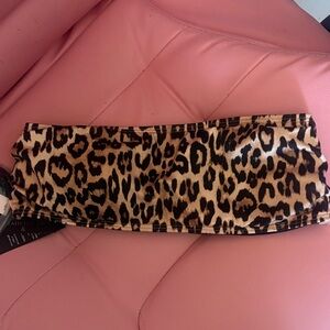 Victoria's Secret Leopard Print Bandeau Bikini